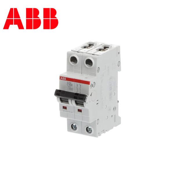 ABB MCB S202 C100 2P 6kA 100A | 2CDS252001R0824 | دجنتور كهرباء مجوز - قاطع كهربائي