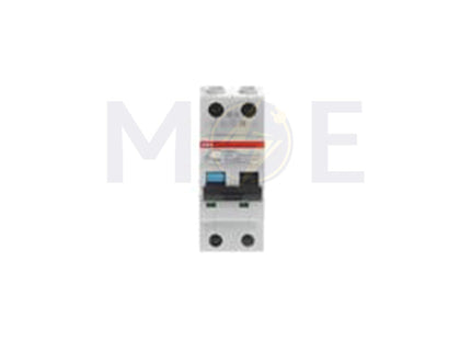 ABB RCBO DS201 C10 AC30 1P+N 30mA 10A | ABE-2CSR255040R1104 | دجنتور ديفرنسيال حماية مزدوجة - قاطع دفرنسيال مع حماية من الحمل الزائد
