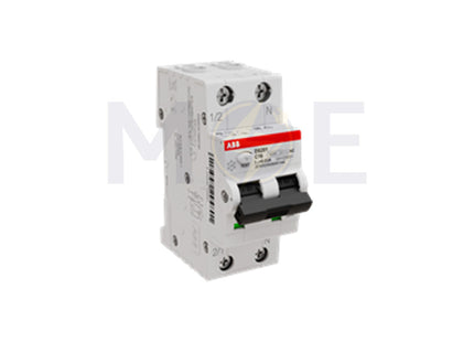 ABB RCBO DS201 C16 AC30 1P+N 30mA 16A | ABE-2CSR255040R1164 | دجنتور ديفرنسيال حماية مزدوجة - قاطع دفرنسيال مع حماية من الحمل الزائد