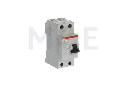 ABB RCCB FH202AC-25/0.03 2P 30mA 25A | ABE-2CSF202006R1250 | دجنتور ديفرنسيال - قاطع دفرنسيال