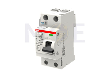 ABB RCCB FH202AC-40/0.03 2P 30mA 40A | ABE-2CSF202006R1400 | دجنتور ديفرنسيال - قاطع دفرنسيال