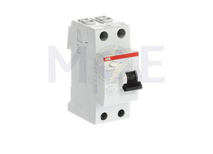 ABB RCCB FH202AC-63/0.3 2P 300mA 63A | ABE-2CSF202006R3630 | دجنتور ديفرنسيال - قاطع دفرنسيال
