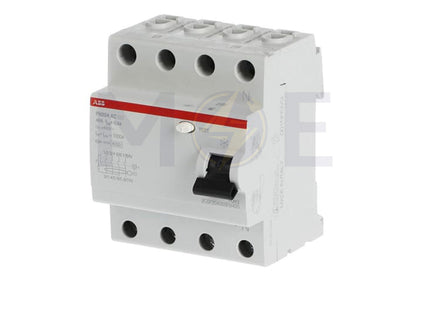 ABB RCCB FH204AC-40/0.3 4P 300mA 40A | ABE-2CSF204006R3400 | دجنتور ديفرنسيال - قاطع دفرنسيال