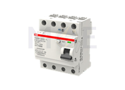 ABB RCCB FH204AC-63/0.03 4P 30mA 63A | ABE-2CSF204006R1630 | دجنتور ديفرنسيال - قاطع دفرنسيال
