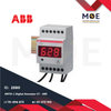 ABB AMTD-1 Digital Ammeter DIN CT 230V 5..600A AC 3module | ABE-2CSM320000R1011