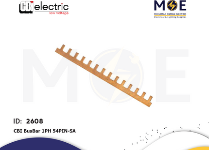 CBI BusBar 1PH 54PIN | SA-54Way-Busbar | بار فاز