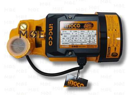 INGCO Water Pump with peripheral impeller 370W 0.5HP | VPM3708 | موتور مياه