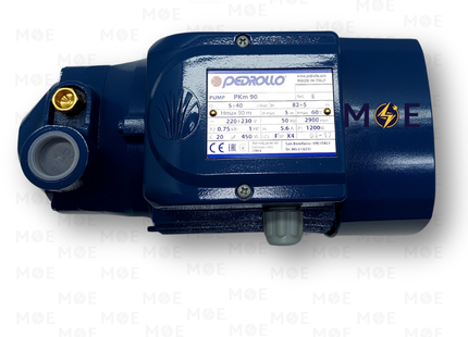 Pedrollo Water Pump with peripheral impeller PKM 90 1HP | PKM 90 | موتور مياه