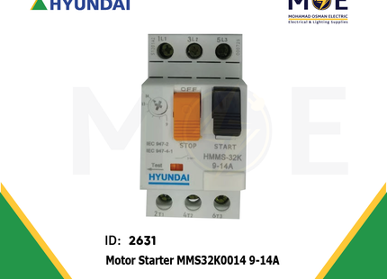 Hyundai Motor Starter MMS32K0014 9-14A | MMS32K0014 | دجنتور حراري - قاطع حماية حرارية