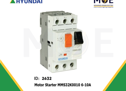 Hyundai Motor Starter MMS32K0010 6-10A | MMS32K0010 | دجنتور حراري - قاطع حماية حرارية
