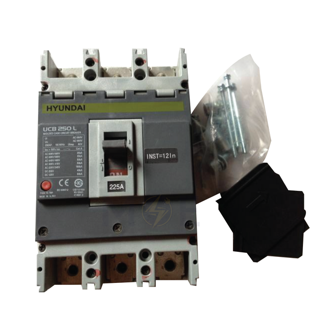 Hyundai MCB UCB250L-F 100KA 3P 160A Fix | دجنتور صناعي