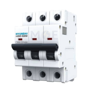 Hyundai MCB HGD63E 3KA 3P 40A | دجنتور كهرباء ثلاثة فاز