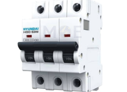 Hyundai MCB HGD63E 3KA 3P 20A | دجنتور كهرباء ثلاثة فاز