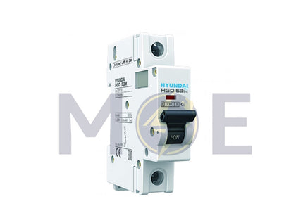 Hyundai MCB HGD63E 3KA 1P 25A | دجنتور كهرباء مفرد - قاطع كهربائي