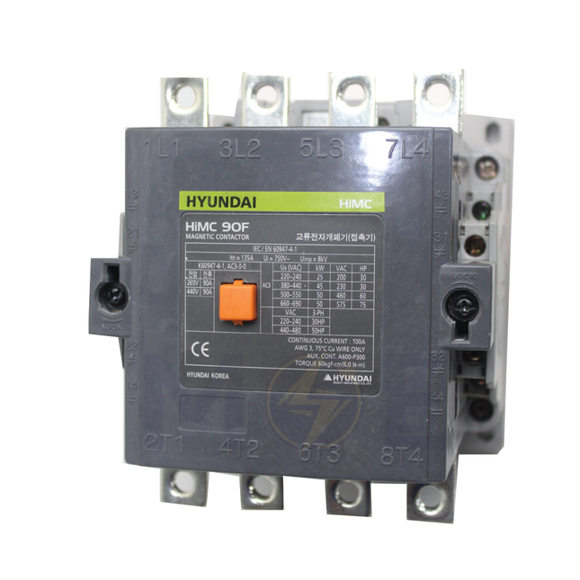 Hyundai HiMC90F 90/135A 4P 220V AC | HiMC90F | كونتكتور صناعي