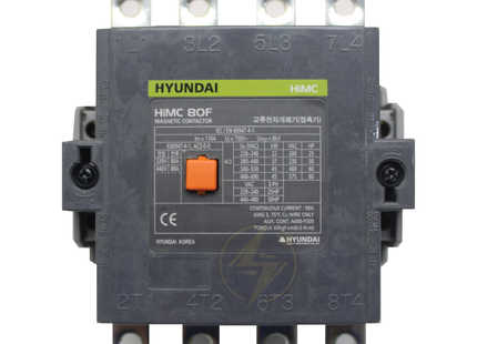 Hyundai HiMC80F 80/110A 4P 220V AC | HiMC80F | كونتكتور صناعي