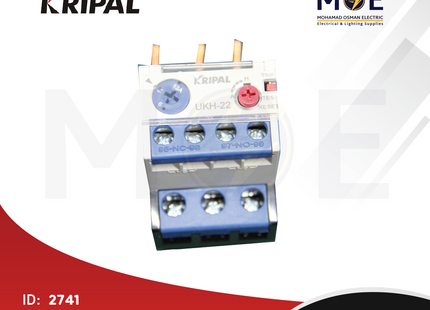 Kripal Thermal Relay For Cont. UKH-22 9-13A | ترميك للكونتكتور