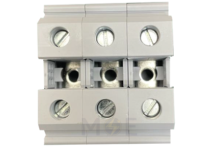 BLOX Rail Terminal Block Gray 0.75-35mm | DIN1 FJ35NE-GR | جنكسيون سكة برغي رمادي