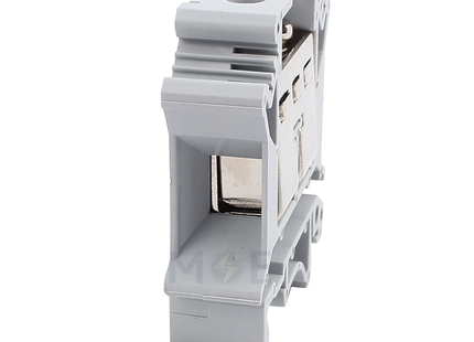 BLOX Rail Terminal Block 16-50mm Gray | FJ50-Gr | جنكسيون سكة رمادي برغي