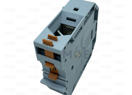BLOX Rail Terminal Block 35-150mm Gray-blue | FJ150 | جنكسيون سكة رمادي برغي