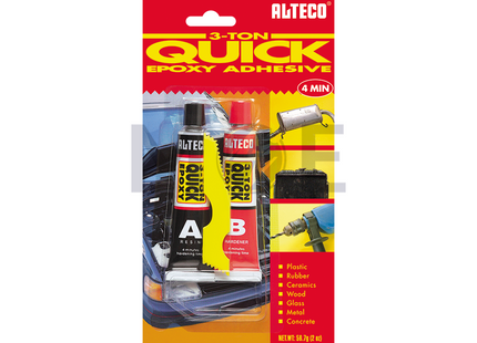 ALTECO Epoxy Quick AB Gold Glue Tube 56.7g | 17305E