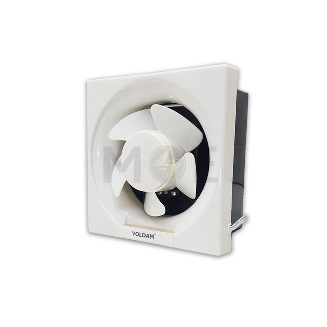 Voldam Axial Exhaust Fan Square (15cm / 6") 25W | VF-AK6 شفاط حمام بلاستيك مربع 