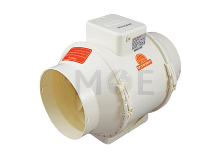 Voldam Mixed Flow In-Line Duct Fan (15cm 6") 65/80W |VF-IC6 شفاط ماسورة