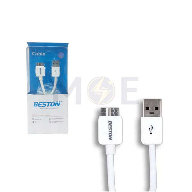 Beston Phone Charger Cable USB A to USB Micro B 3.0 1mt  | W116
