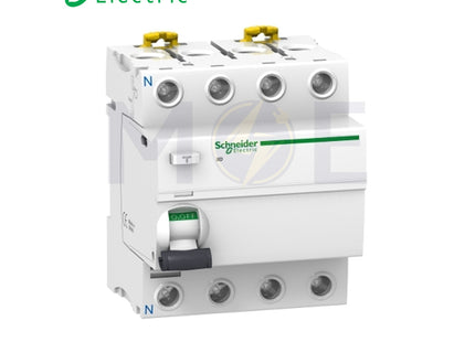 Schneider Acti9 iIDK RCCB AC-Type (IEC 61008) 4P 40A 30mA | A9R41440 | دجنتور ديفرنسيال - قاطع دفرنسيال
