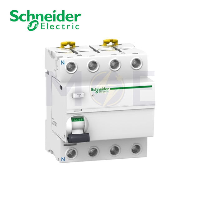 Schneider Acti9 iIDK RCCB AC-Type (IEC 61008) 4P 40A 30mA | A9R41440