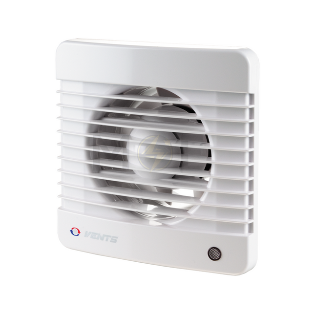 Vents Axial Exhaust Fan Square (10cm / 4") 14W | 100 M شفاط حمام بلاستيك مربع