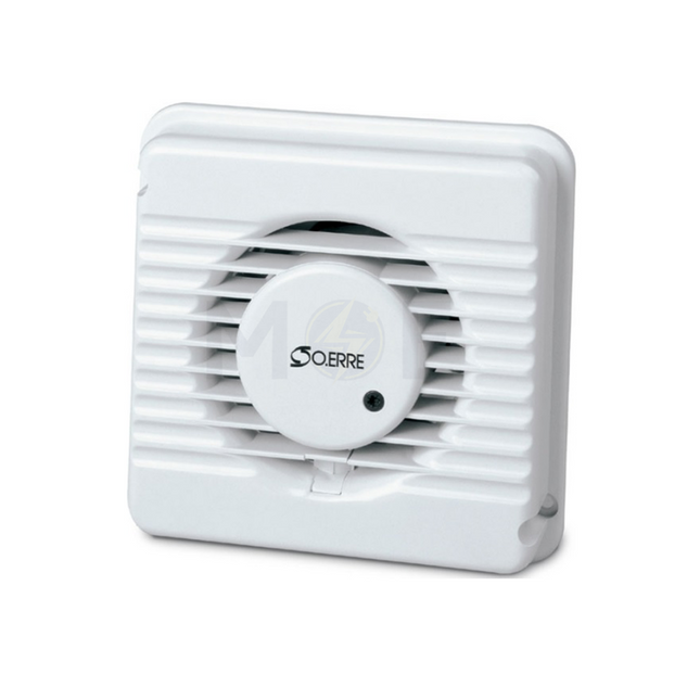 Oerro Axial Exhaust Fan Square (8cm / 3") 11W | Standard 8 شفاط حمام بلاستيك مربع 