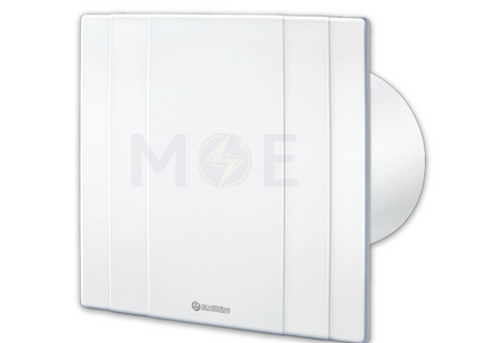 Blauberg Quarto Axial Exhaust Fan with Decorative Front Panel Square (12.5cm / 4.9" ≈ 5") 16W | Quatro 125 شفاط حمام بلاستيك مربع