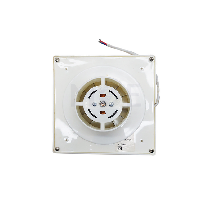 Feeders Axial Exhaust Fan Square Aluminum Blades (10cm / 4") 25W| ME/05 شفاط حمام بلاستيك مربع 
