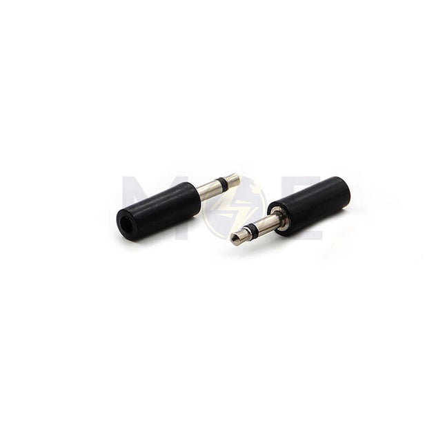 3.5mm Mono Male Jack Cable Mount Connector Bakelite فيشة ميكرو تلحيم دكر