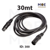 Audio Canon Cable | Microphone Cable | Female to Male 30mt | 253037