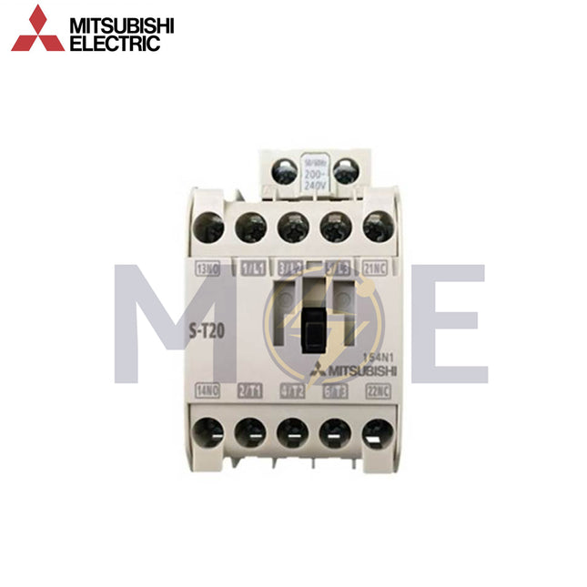 Mitsubishi ST20 AC-3P 1NO+1NC 18A (4.5kW) 220V | S-T20-18A | كونتكتور