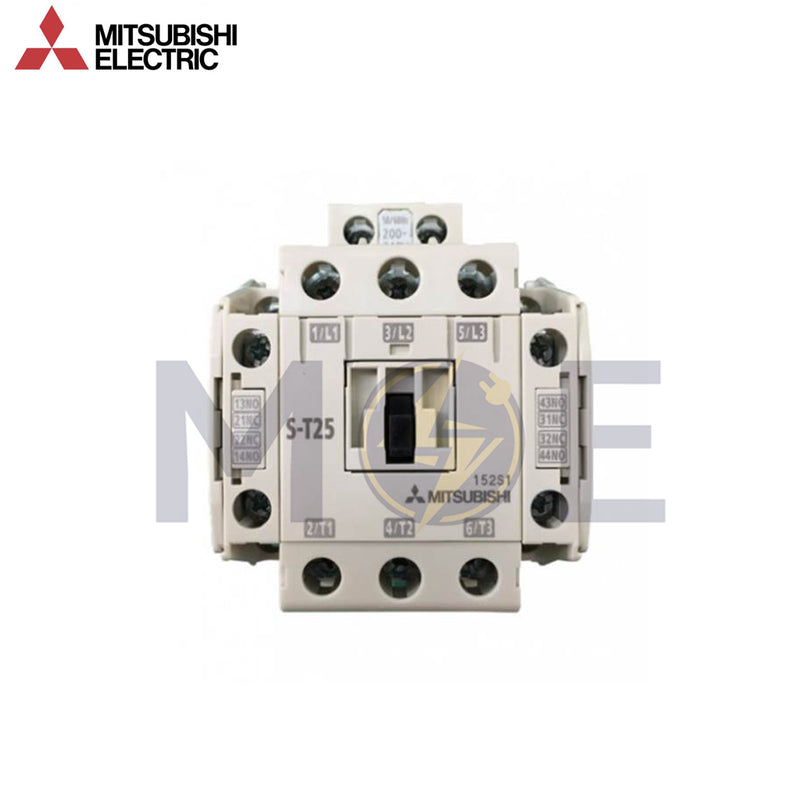 Mitsubishi Contactor ST25 AC-3P 2NO+2NC 30A (7.5kW) 220V | S-T25-30A ...