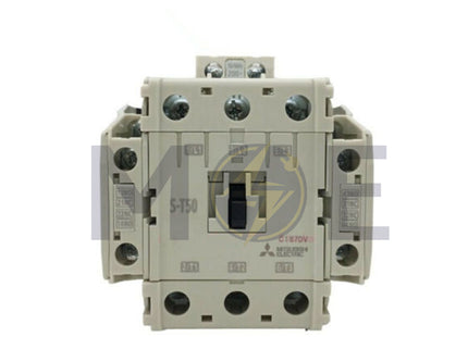 Mitsubishi ST50 AC-3P 2NO+2NC 55A (15kW) 220V | S-T50-55A | كونتكتور