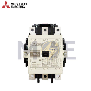 Mitsubishi SN125 AC-3P 2NO+2NC 125A (37kW) 220V | S-N125-125A | كونتكتور