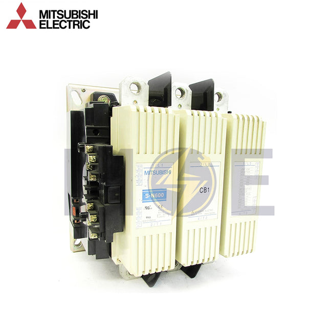 Mitsubishi SN600 AC-3P 2NO+2NC 630A (190kW) 220V | S-N600-630A | كونتكتور