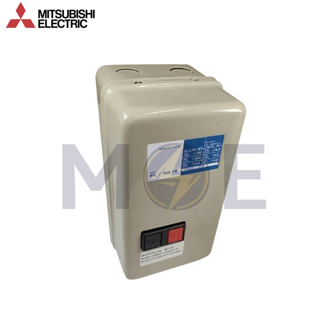 Mitsubishi MSN20 KPPMCG 19A 3P (11kW) 380V AC | MSN20 KPPMCG-19A | كونتكتور بعلبة مع ترميك
