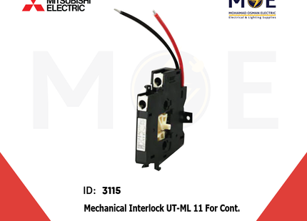 Mitsubishi Mech. Interlock UT-ML 11 For Contactor ST10/12/20 | Interlock-UT-ML11-ST | انترلوك