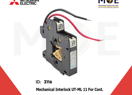 Mitsubishi Mech. Interlock UT-ML 11 For Contactor SN10/11 | Interlock-UT-ML11-SN | انترلوك