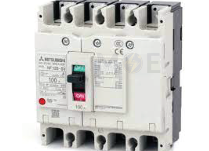 Mitsubishi MCCB NF125-SGW 4P 160-250A | NF250-SGW-160 | دجنتور صناعي عياري