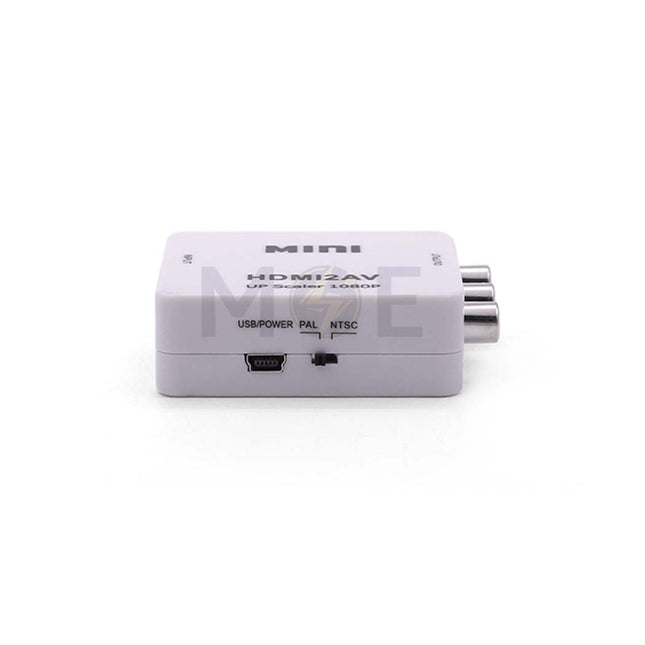 Mini HDMI to AV Converter 1080P HDMI to 3x RCA Video Audio Adapter | HDMI2AV MINI