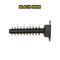 ELEMATIC Wall Plug Base for Cable Ties Black 6mm | 5456A
