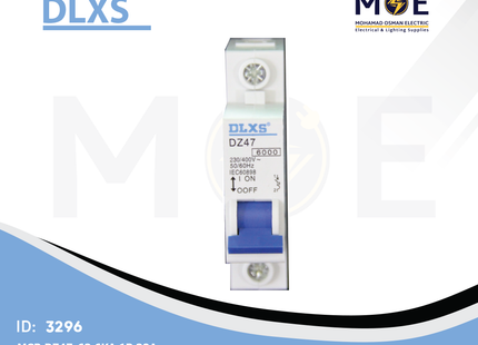 DLXS MCB DZ47-63 6kA 1P 32A | DZ47-63 | دجنتور كهرباء مفرد - قاطع كهربائي