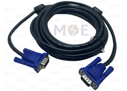VGA Cable / Monitor Cable | VGA Male to VGA Male | 5mt | وصلة