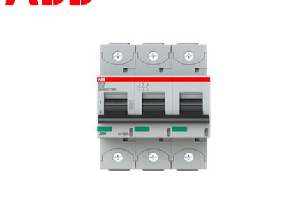 ABB MCB S283 C100 3P 6kA 100A | GHS2830001R0824 | دجنتور كهرباء ثلاثة فاز